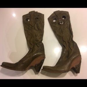 dior western boots